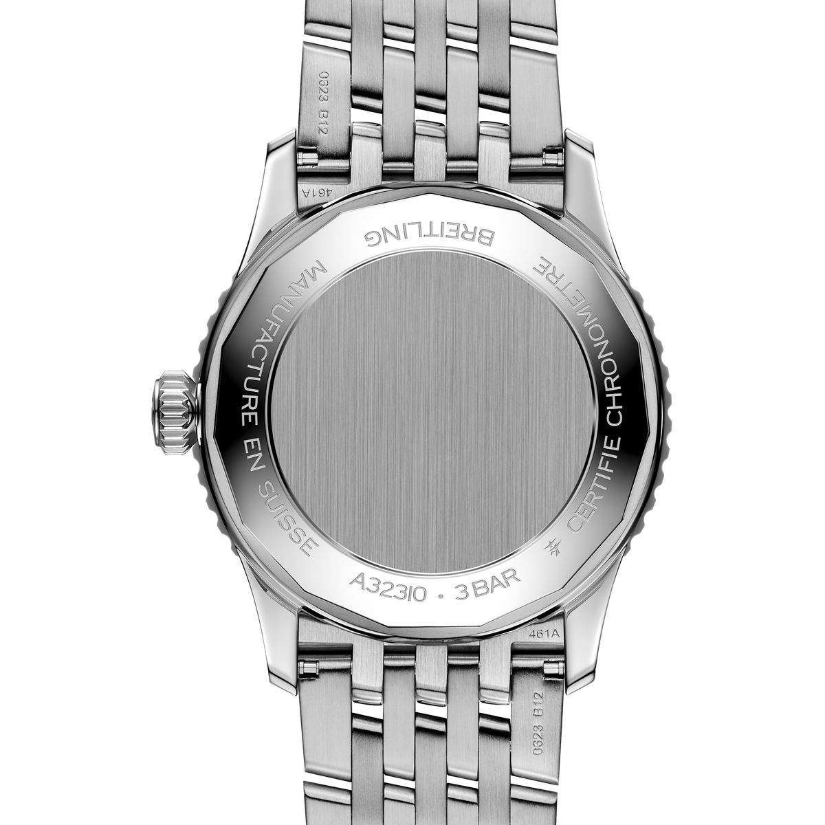 BRT Navitimer Automatic GMT 41 Watch with Black Dial