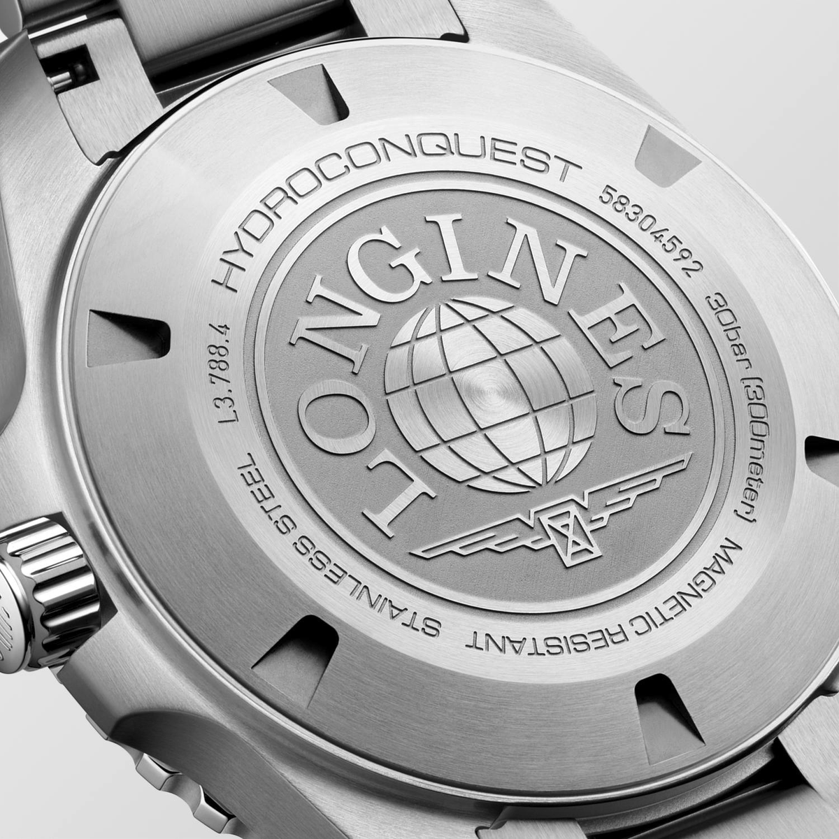 LNGS Hydroconquest 42mm with Black Dial